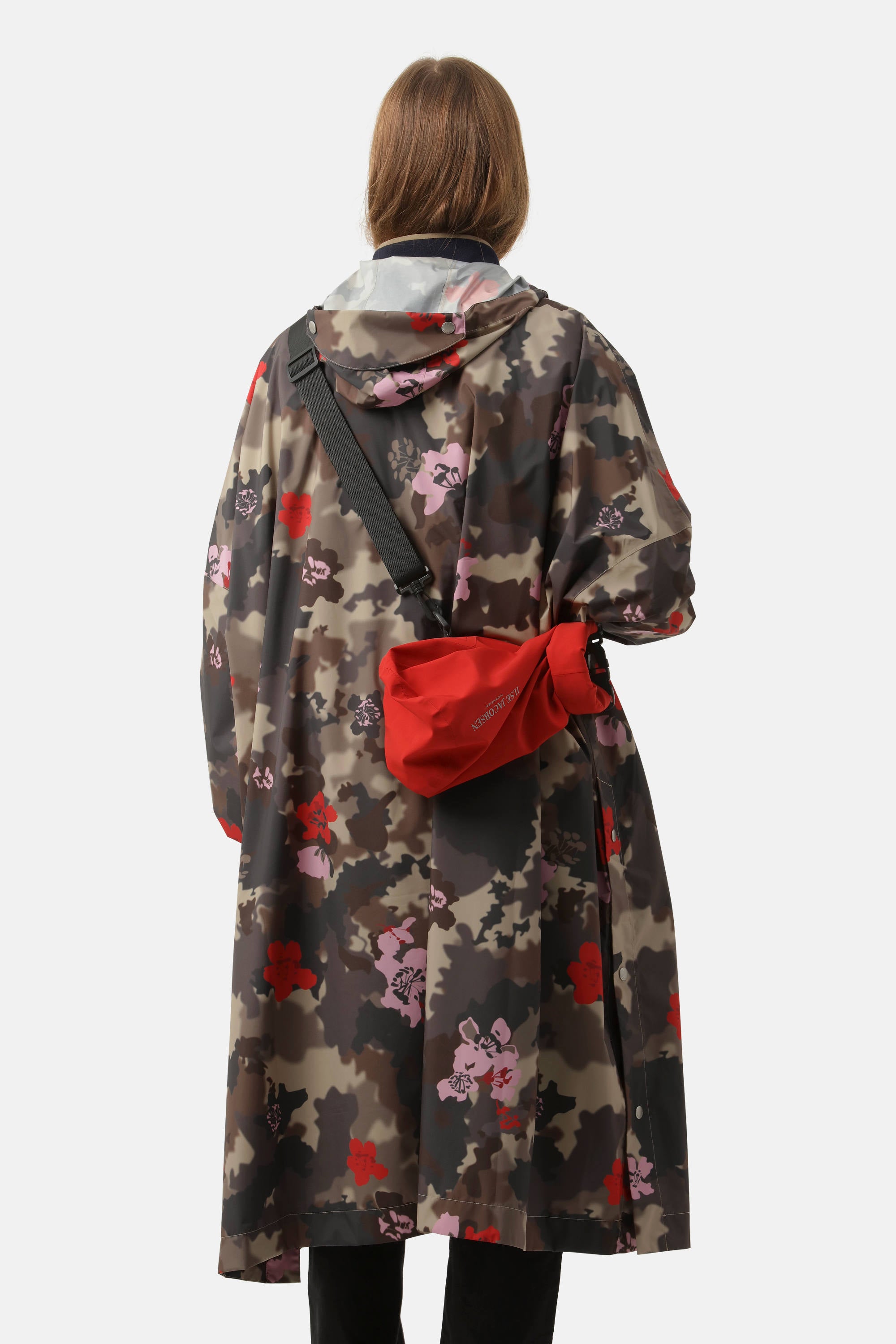 Regnponcho - Floral Camo